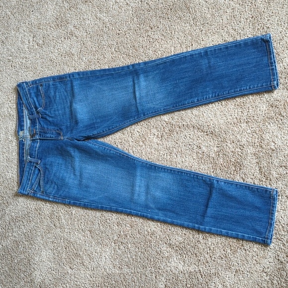 Old Navy Jeans Womens Sz 10 Blue Diva Mid Rise Skinny Stretch Medium Wash - Picture 1 of 8